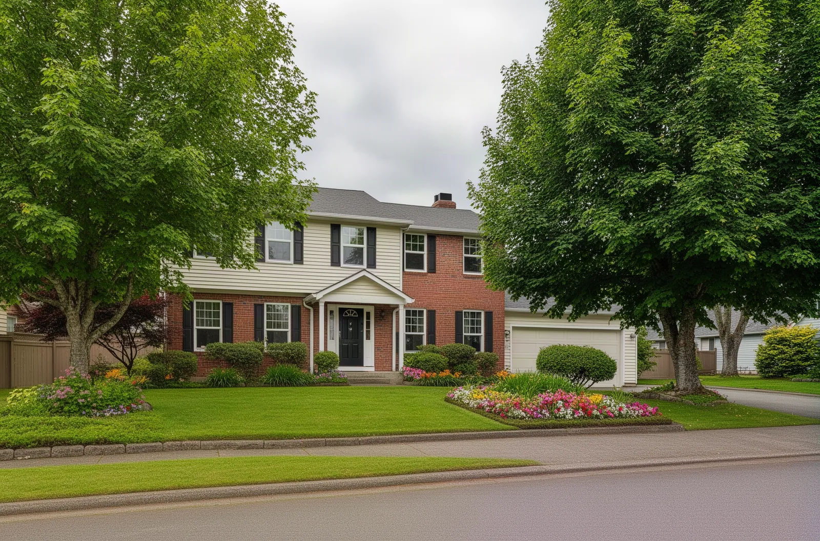 Well-maintained colonial home in SeaTac residential neighborhood